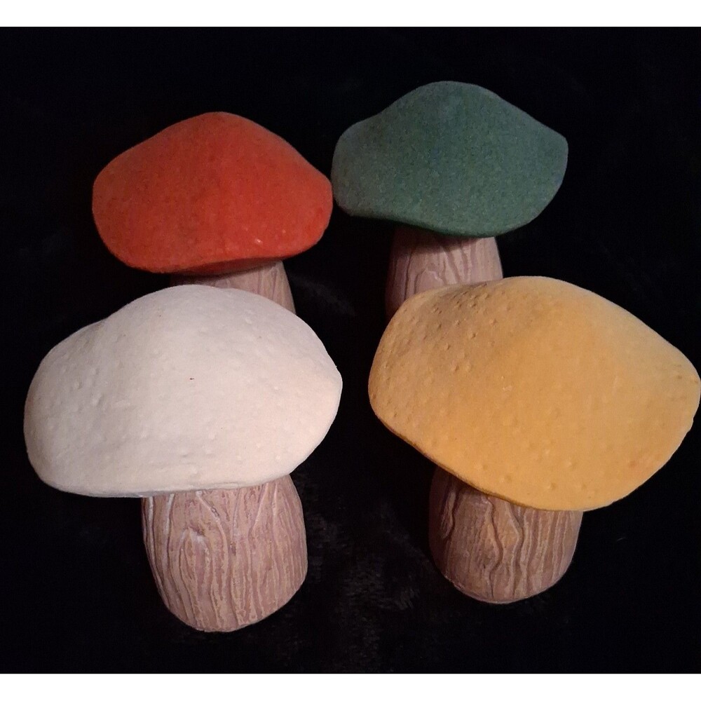 Mushroom decor ceramic lot 4